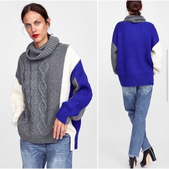 Zara Chunky Knit Sweater - Picture 5 of 16